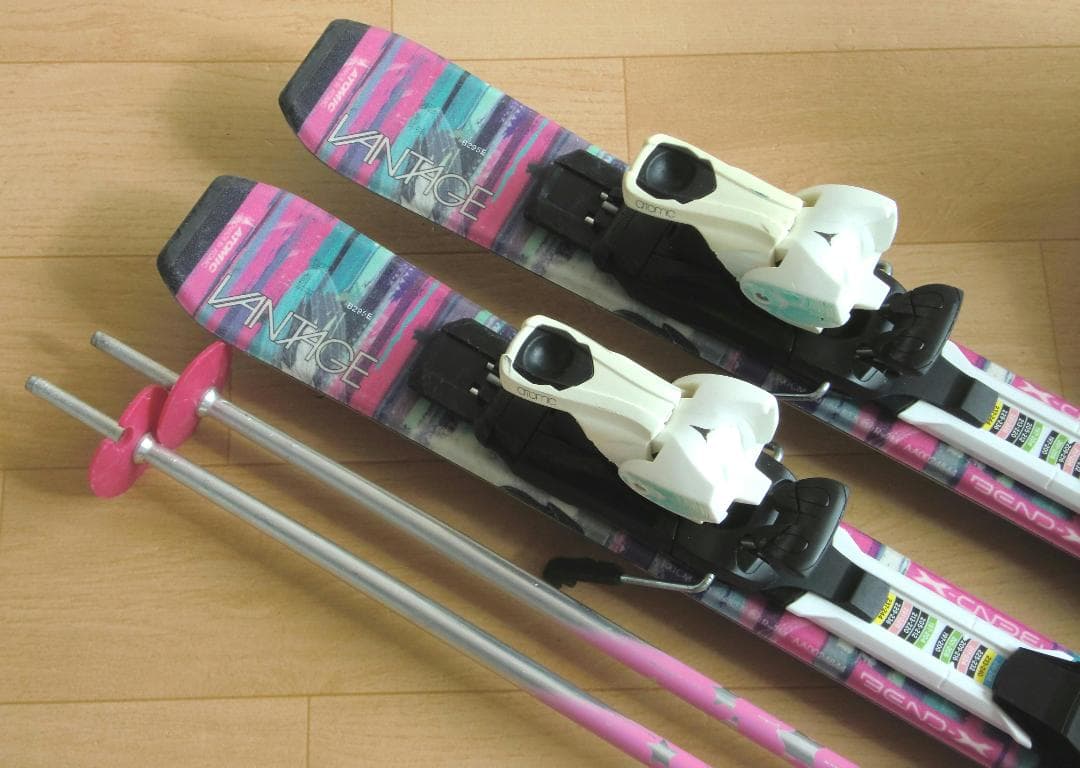 ■■11月限定■送料無料■ATOMIC■子供用スキー4点セット■100/20■■