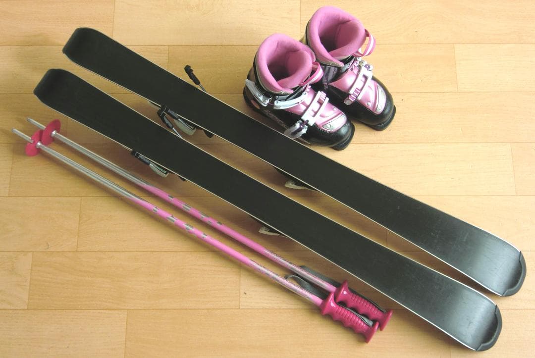 ■■11月限定■送料無料■ATOMIC■子供用スキー4点セット■100/20■■