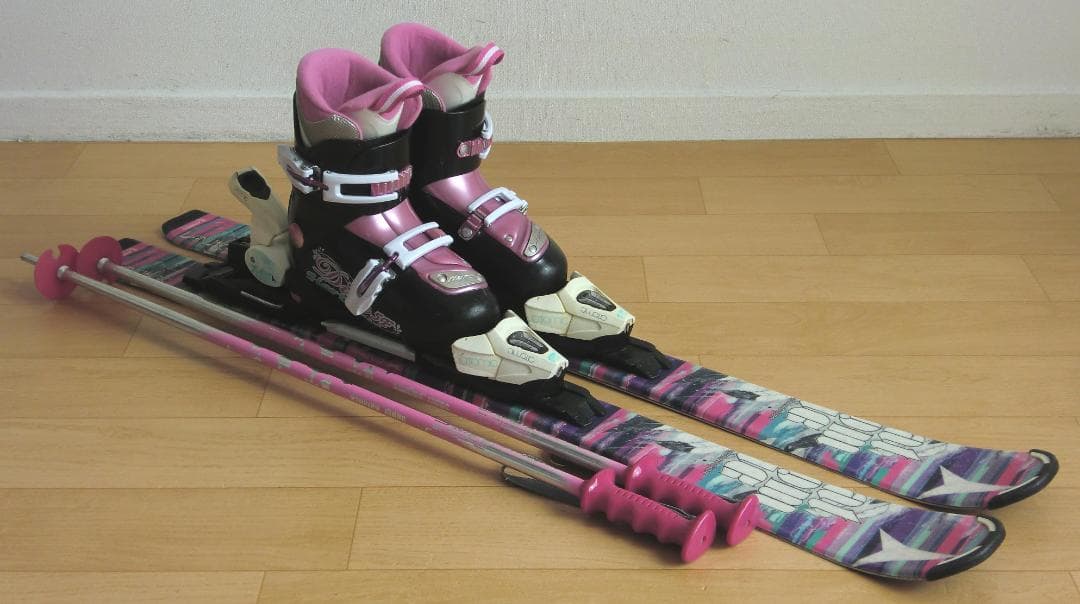 ■■11月限定■送料無料■ATOMIC■子供用スキー4点セット■100/20■■