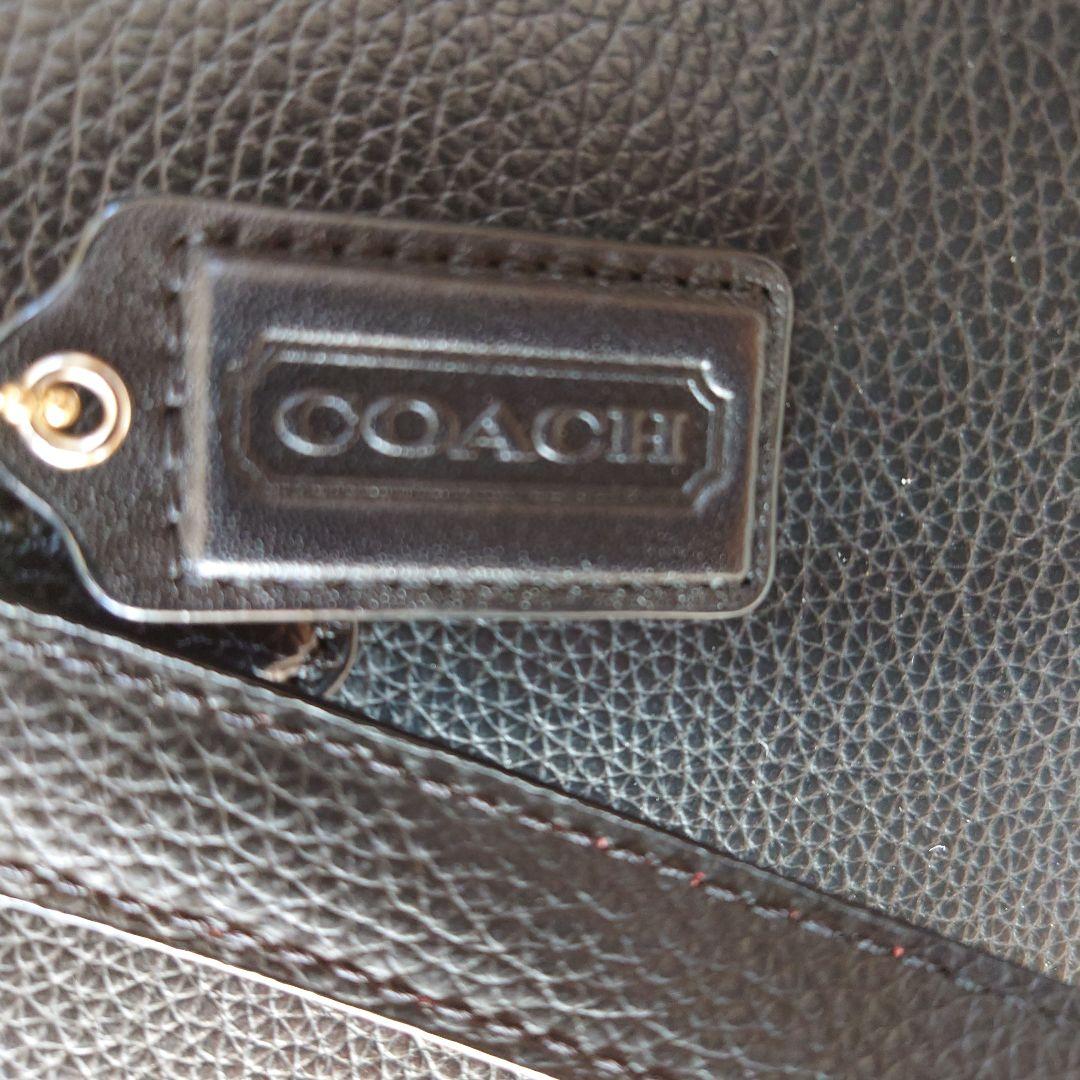 ✨極美品✨COACH 黒 レザー トートショルダーバック通勤 C4078