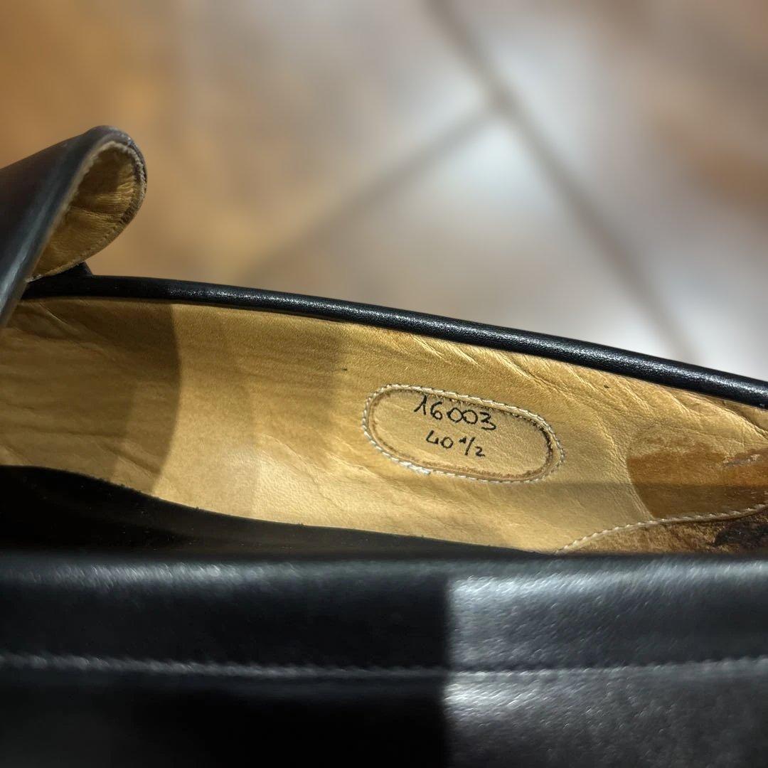 UNITED ARROWS  ローファー イタリア製 ブラック レザー