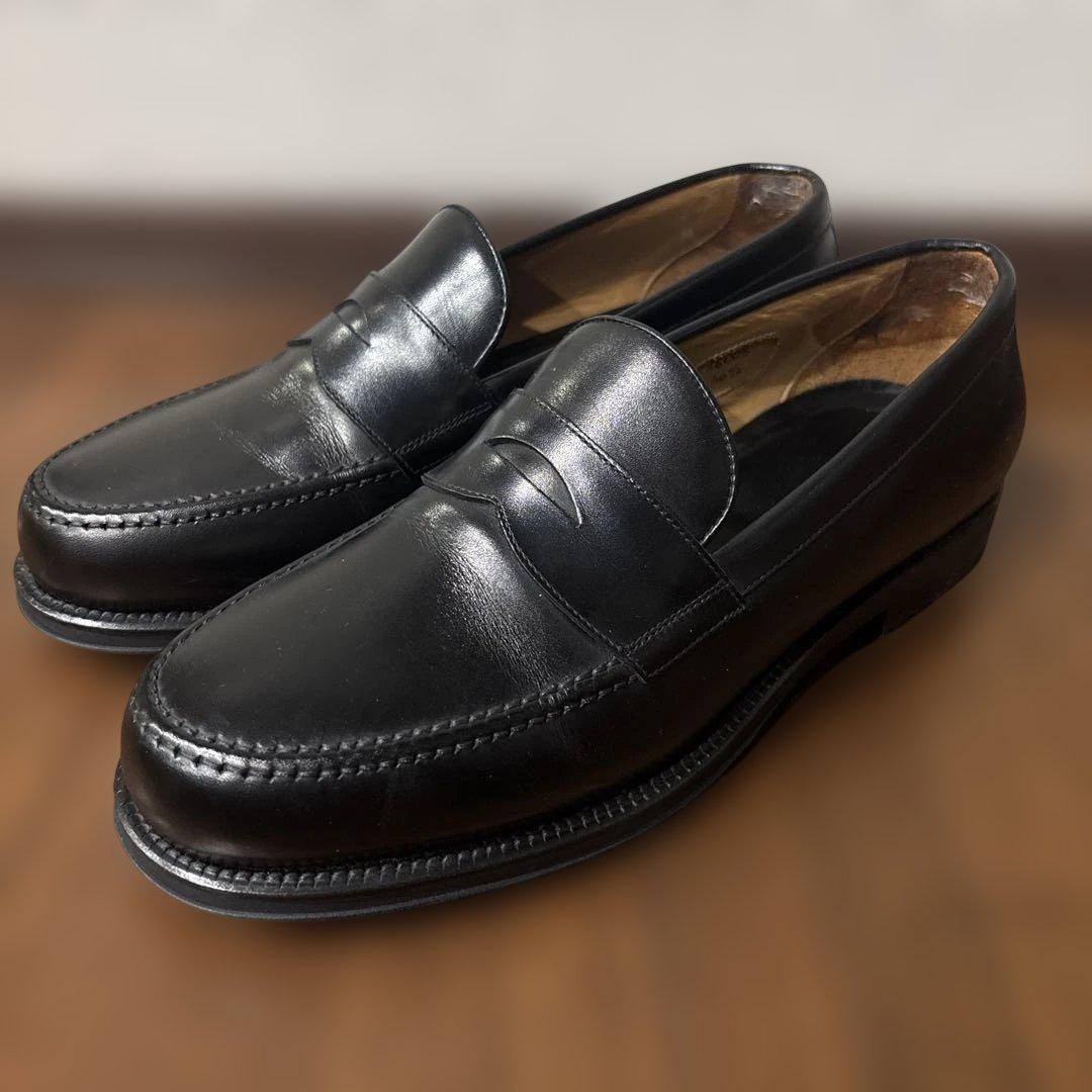 UNITED ARROWS  ローファー イタリア製 ブラック レザー