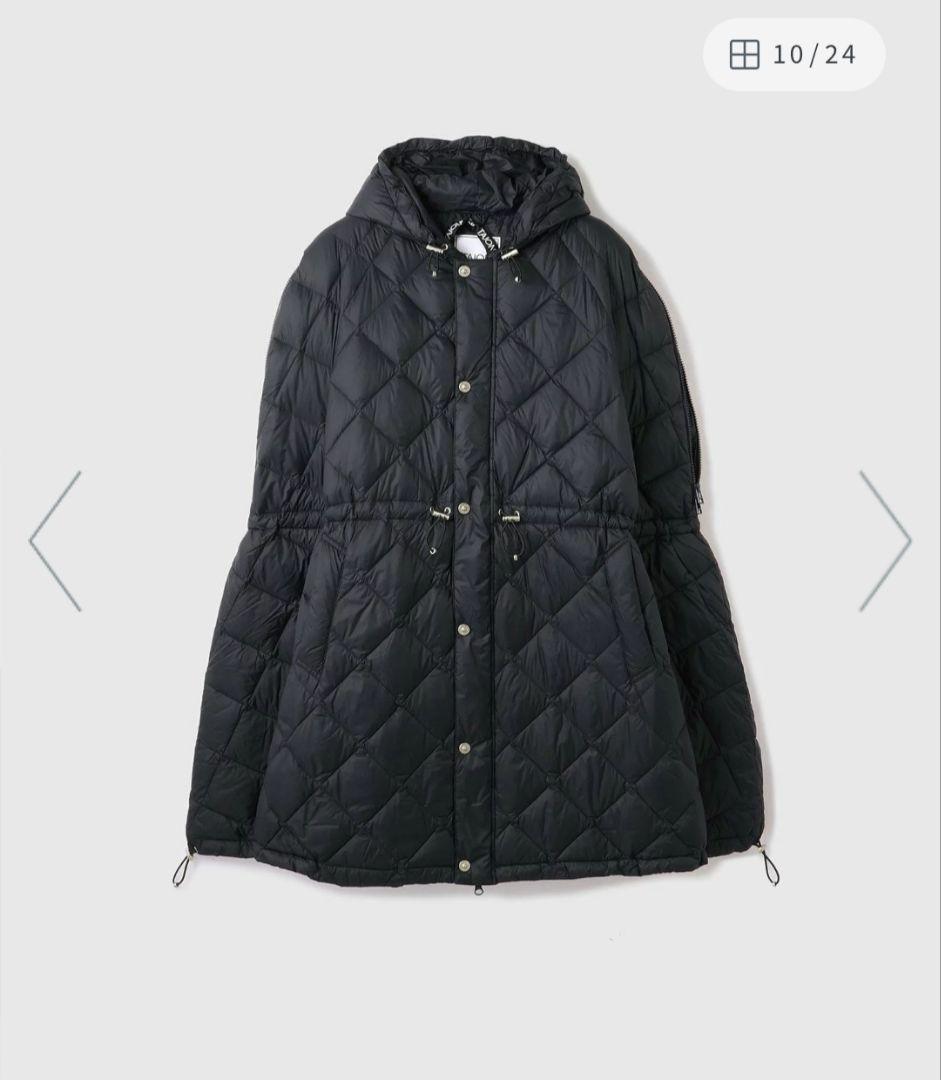 TAION ダウンケープコート≪手洗い可能≫