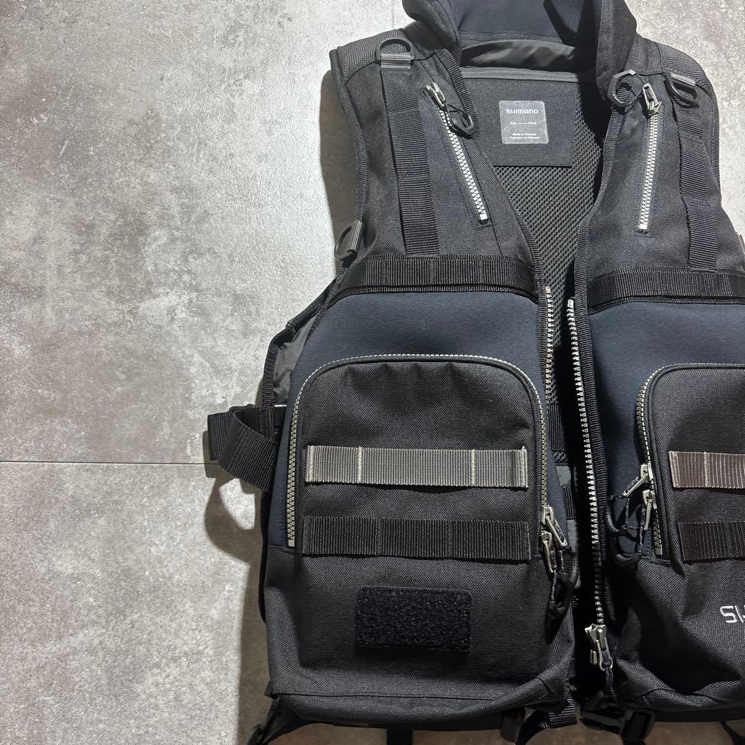 ふ*ー様 SHIMANO ロックショアタフベストVF-229X フローティングベ