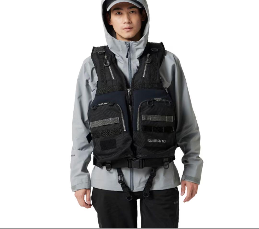 ふ*ー様 SHIMANO ロックショアタフベストVF-229X フローティングベ