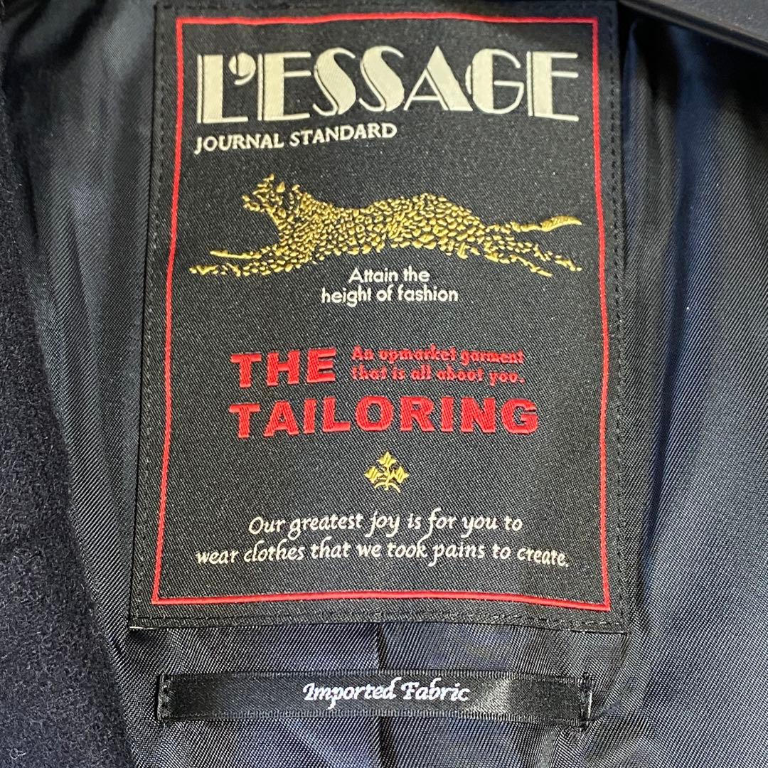 希少♡ジャーナルスタンダードレサージュ ウール ロングダブルチェスターコート