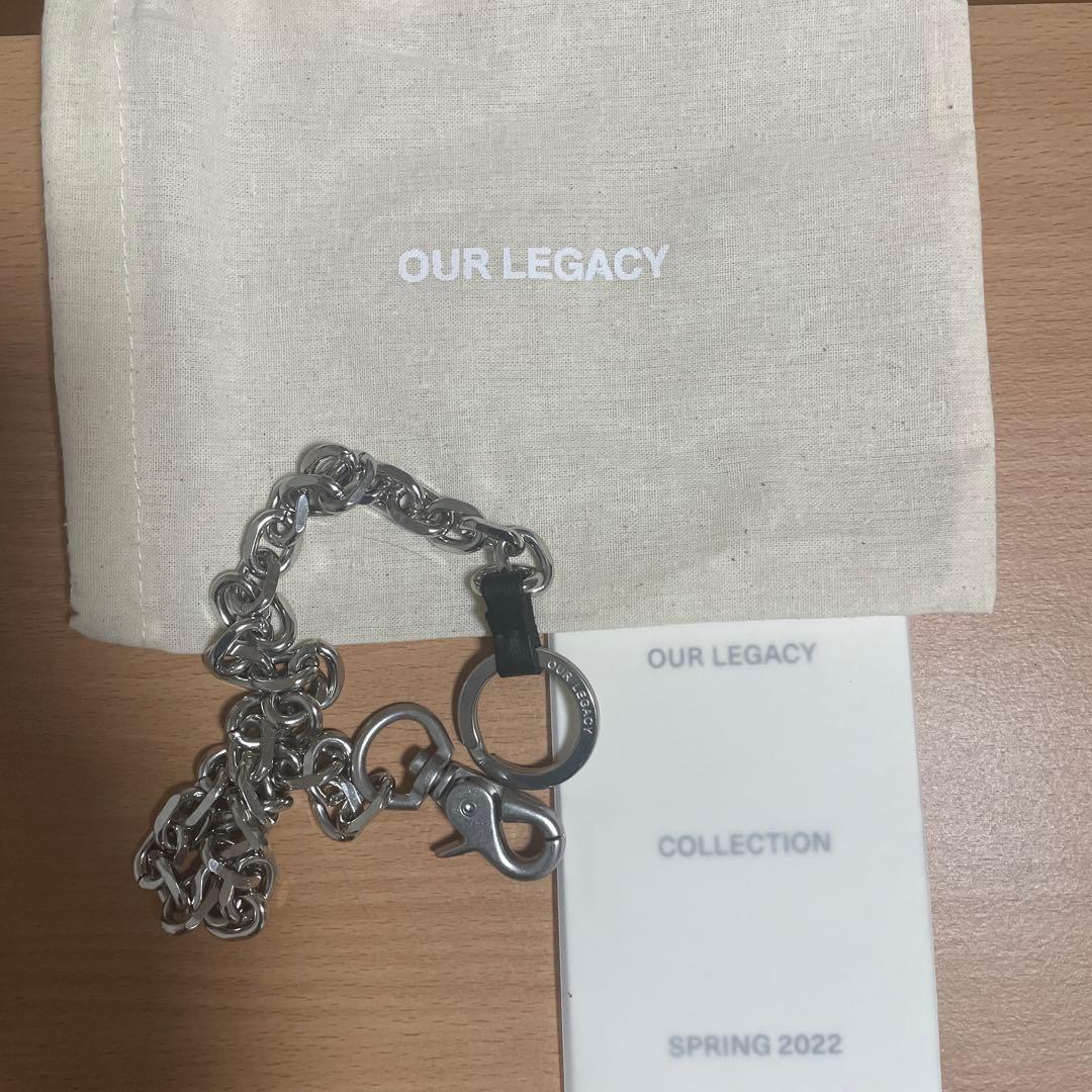 OUR LEGACY アワーレガシーラドンネックレス ウォレットチェーンシルバー