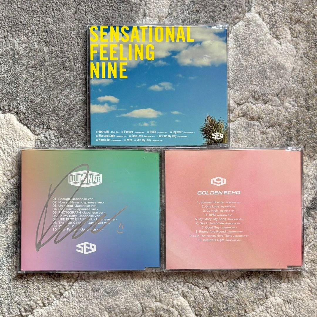 SF9 ロウン RO WOON CD 3点セット　サイン入り