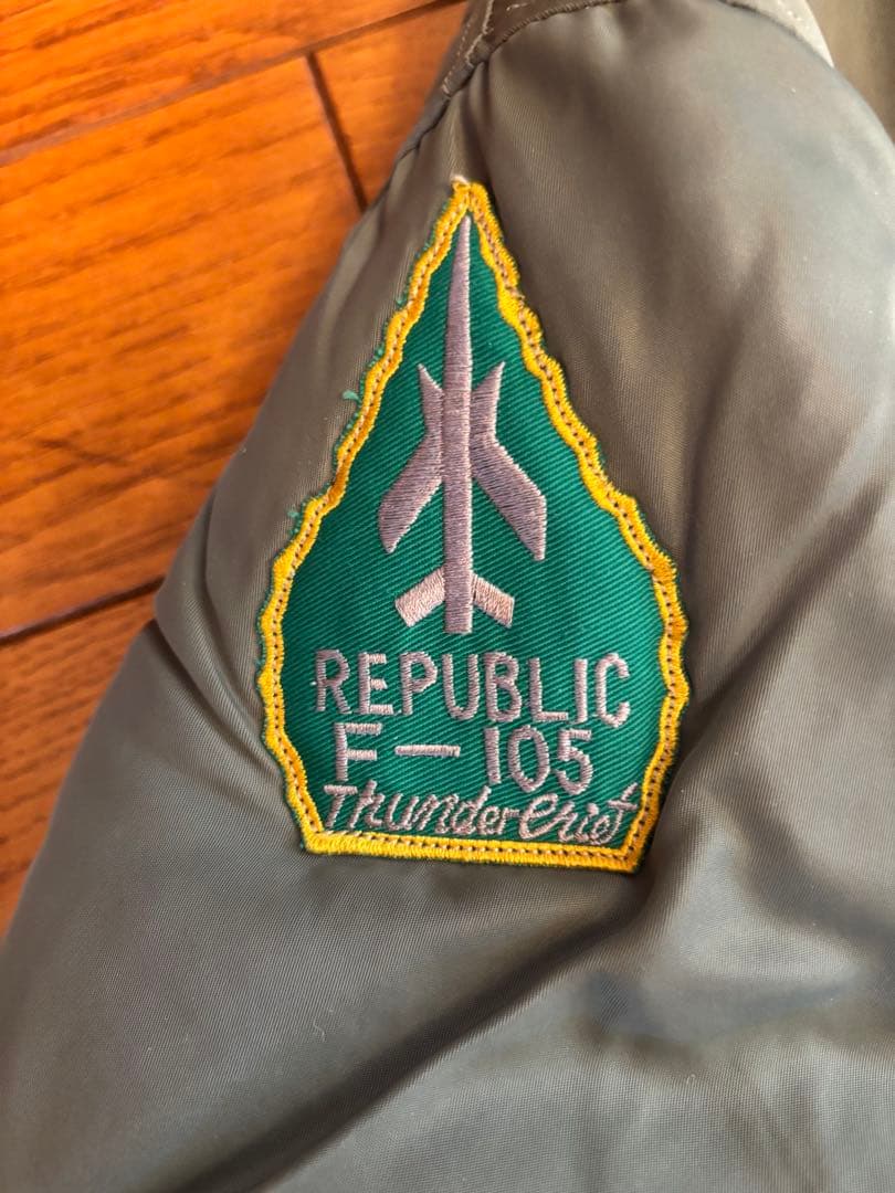 【バズリクソン】 MA-1 フライトジャケット リフレクター&ステンシル 復刻