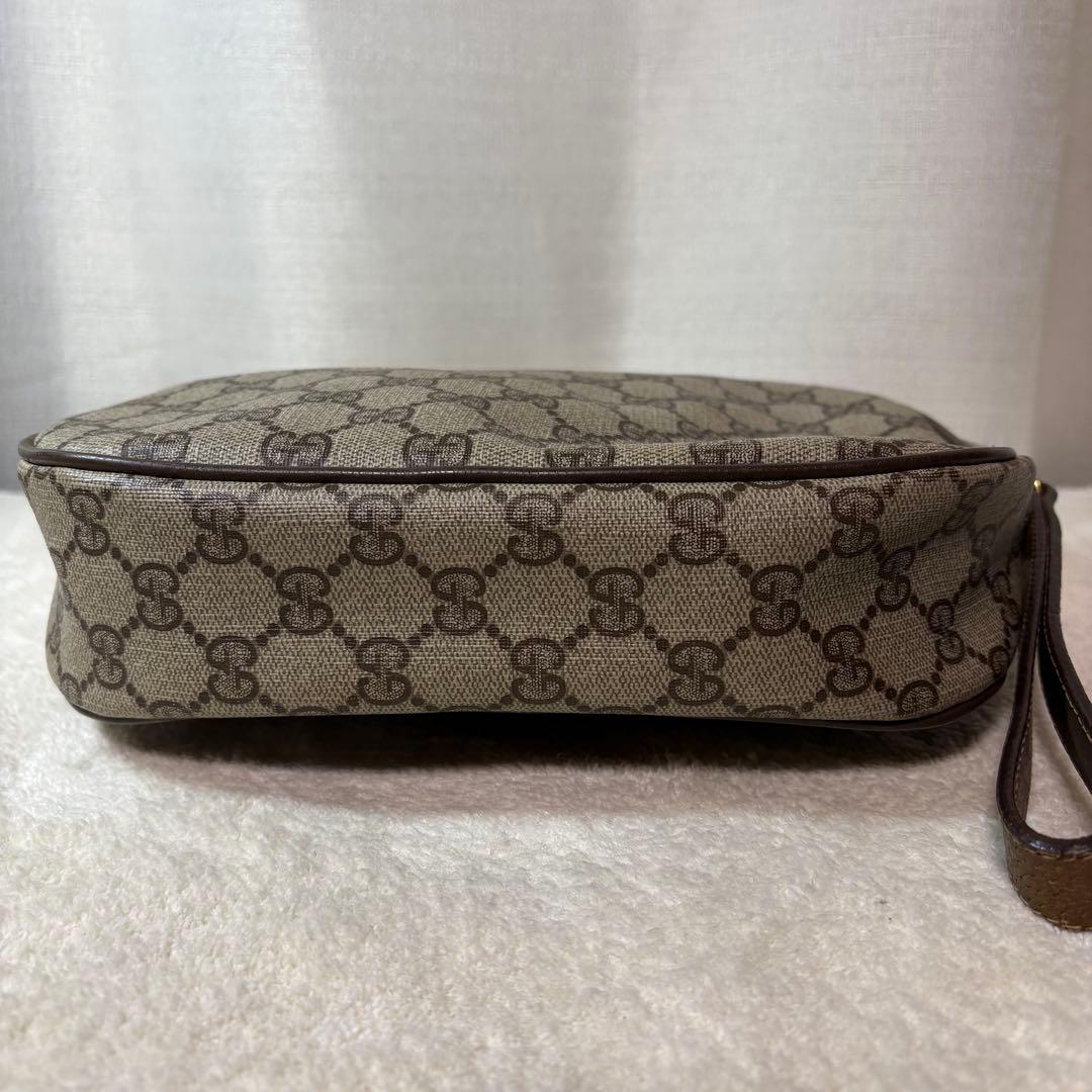 【美品】グッチGUCCI GG柄　セカンドバッグ　シェリーライン