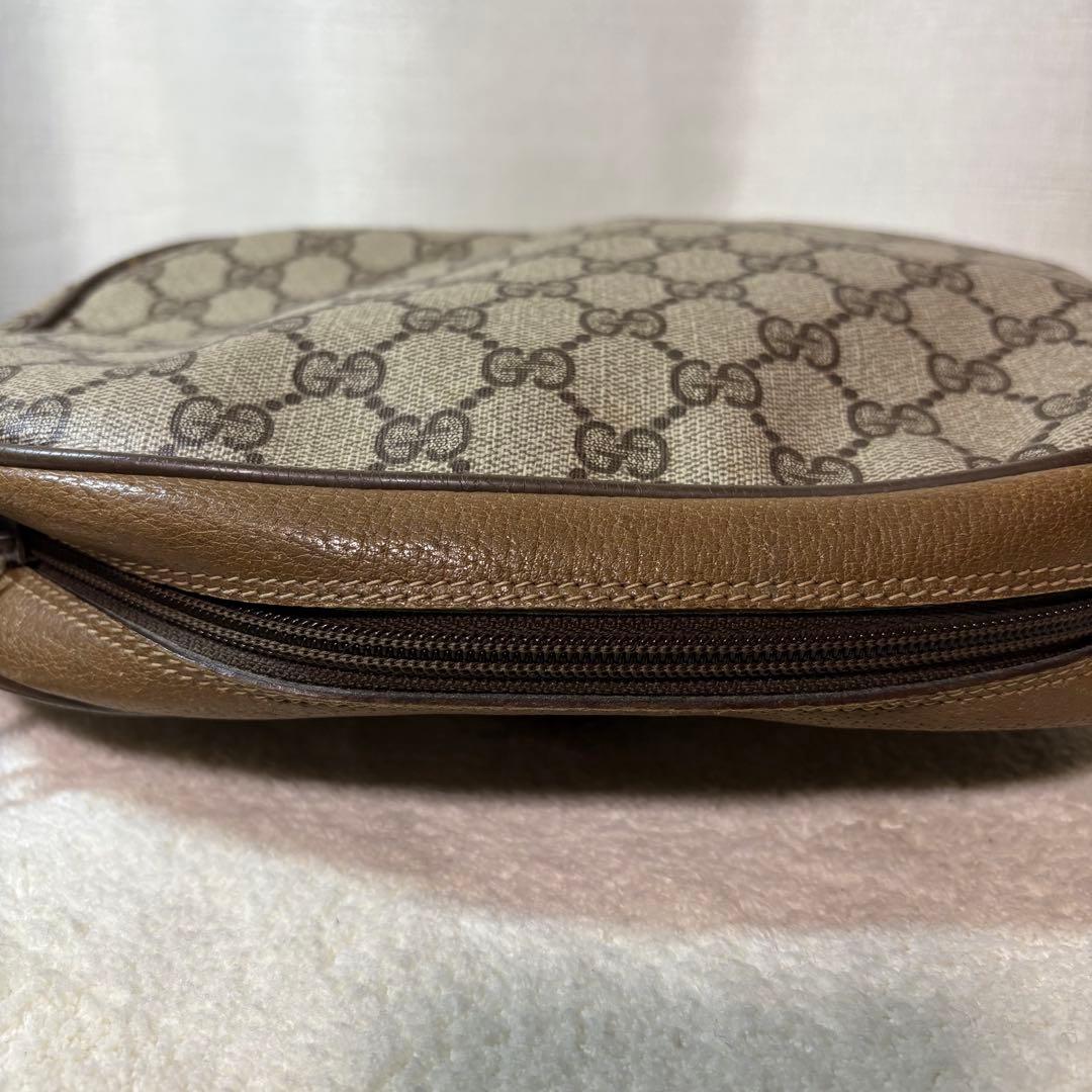 【美品】グッチGUCCI GG柄　セカンドバッグ　シェリーライン