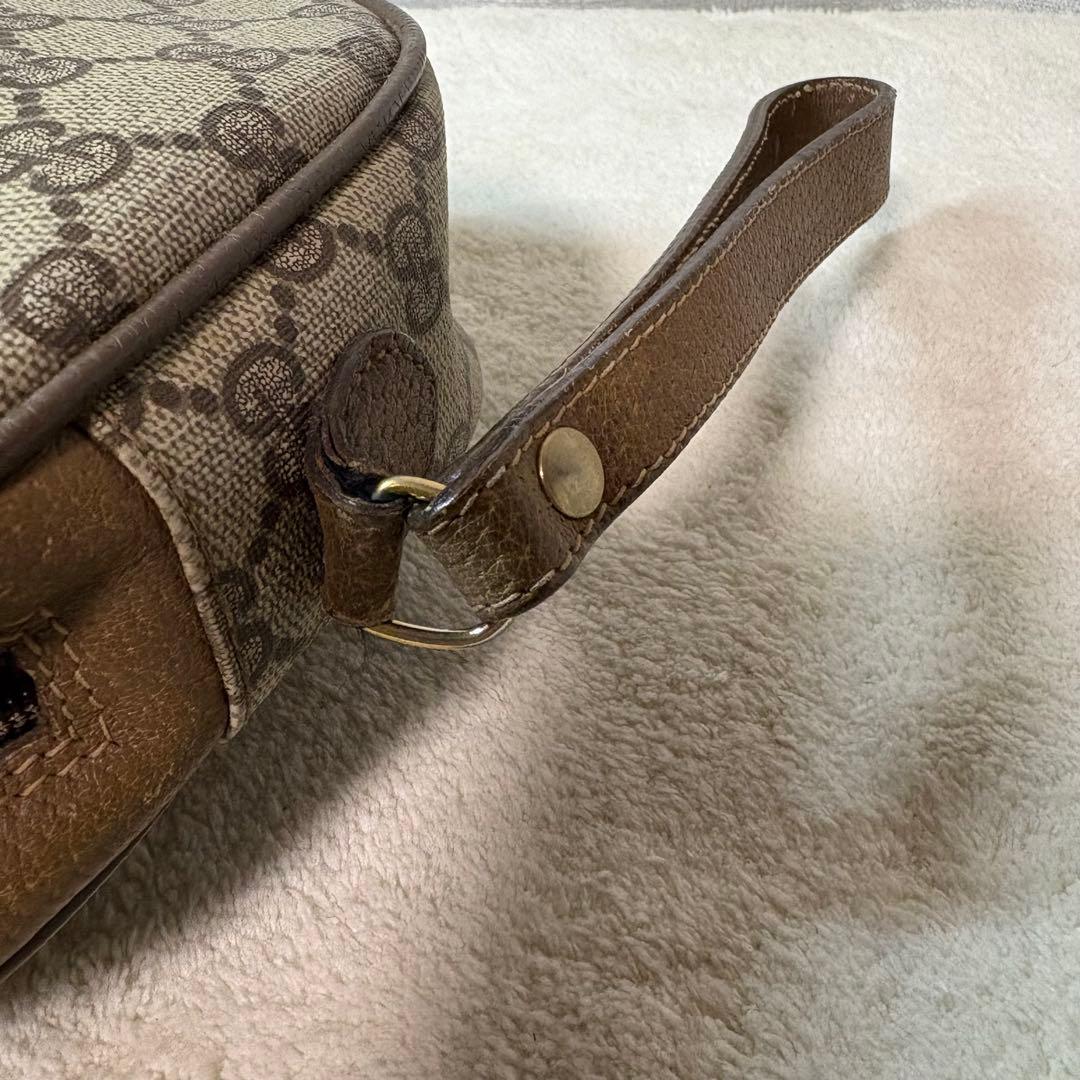 【美品】グッチGUCCI GG柄　セカンドバッグ　シェリーライン