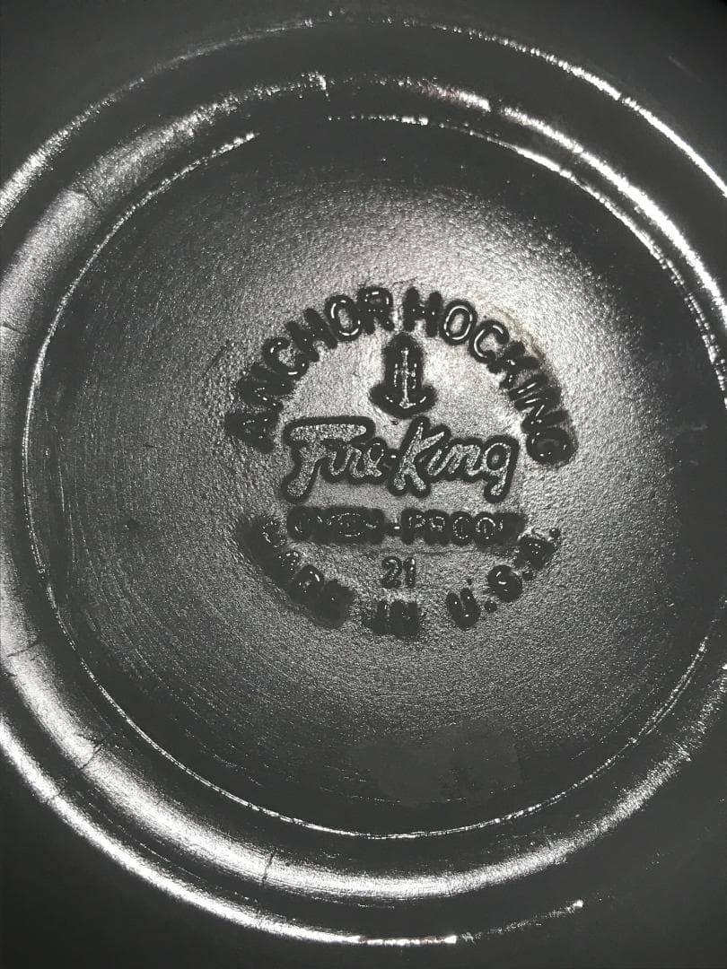 ファイヤーキング　キノコ柄　ミキシングボウル　LL,L,M,Sフルセット（美品）