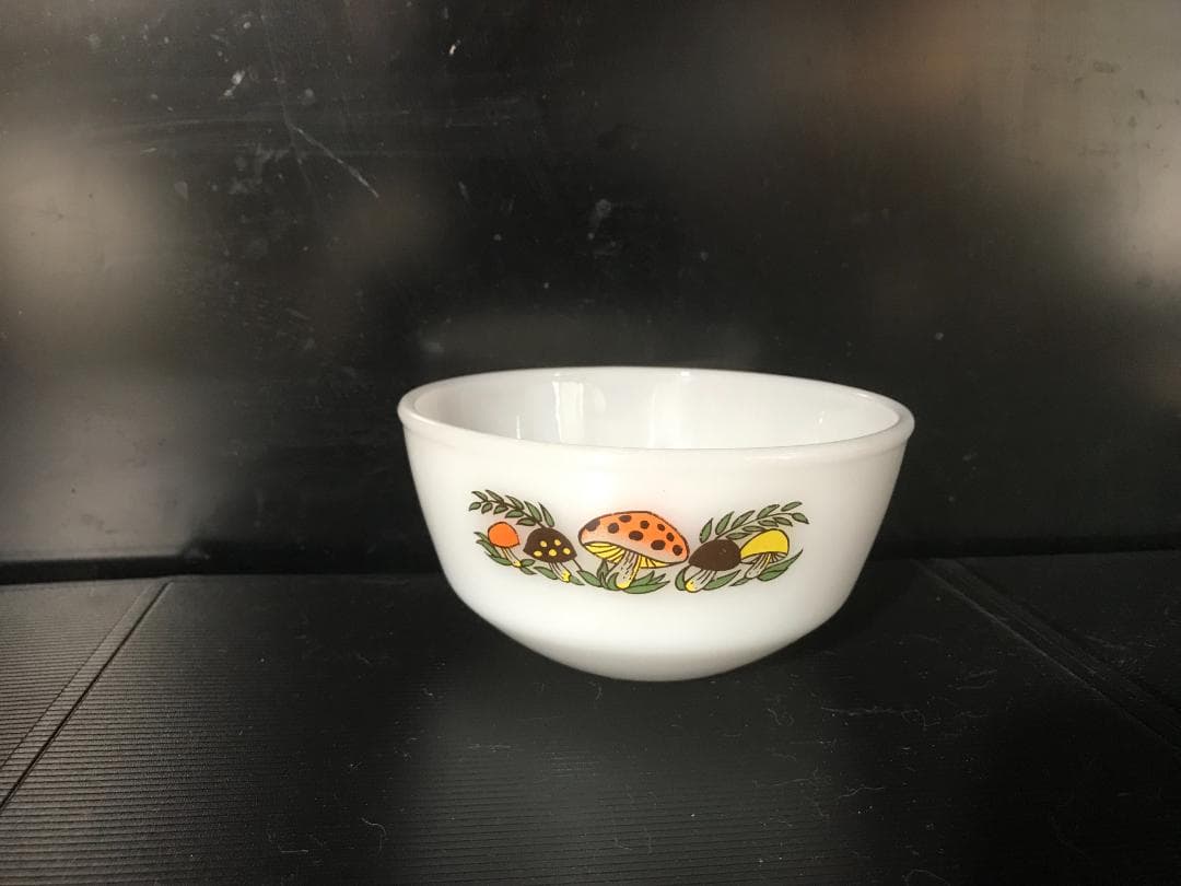 ファイヤーキング　キノコ柄　ミキシングボウル　LL,L,M,Sフルセット（美品）