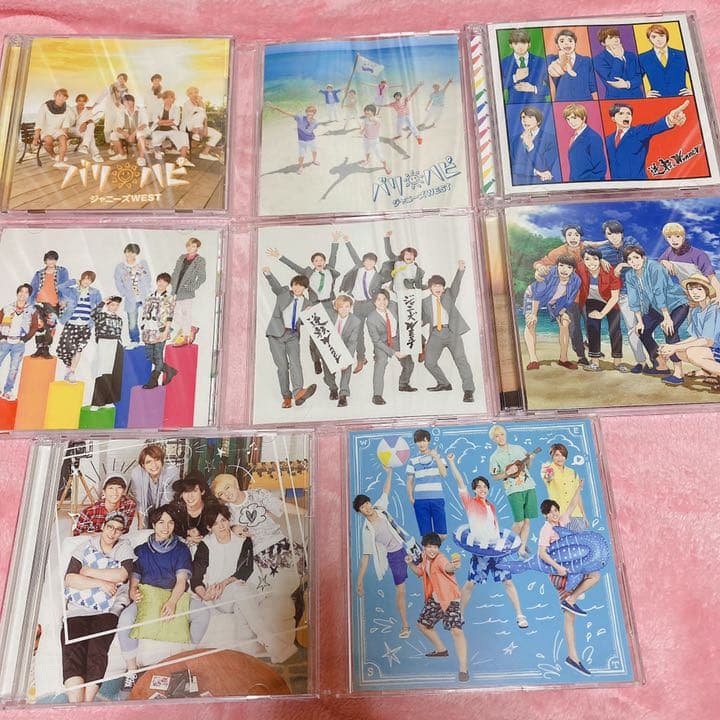 ジャニーズWEST シングル・アルバム・DVD まとめ売り