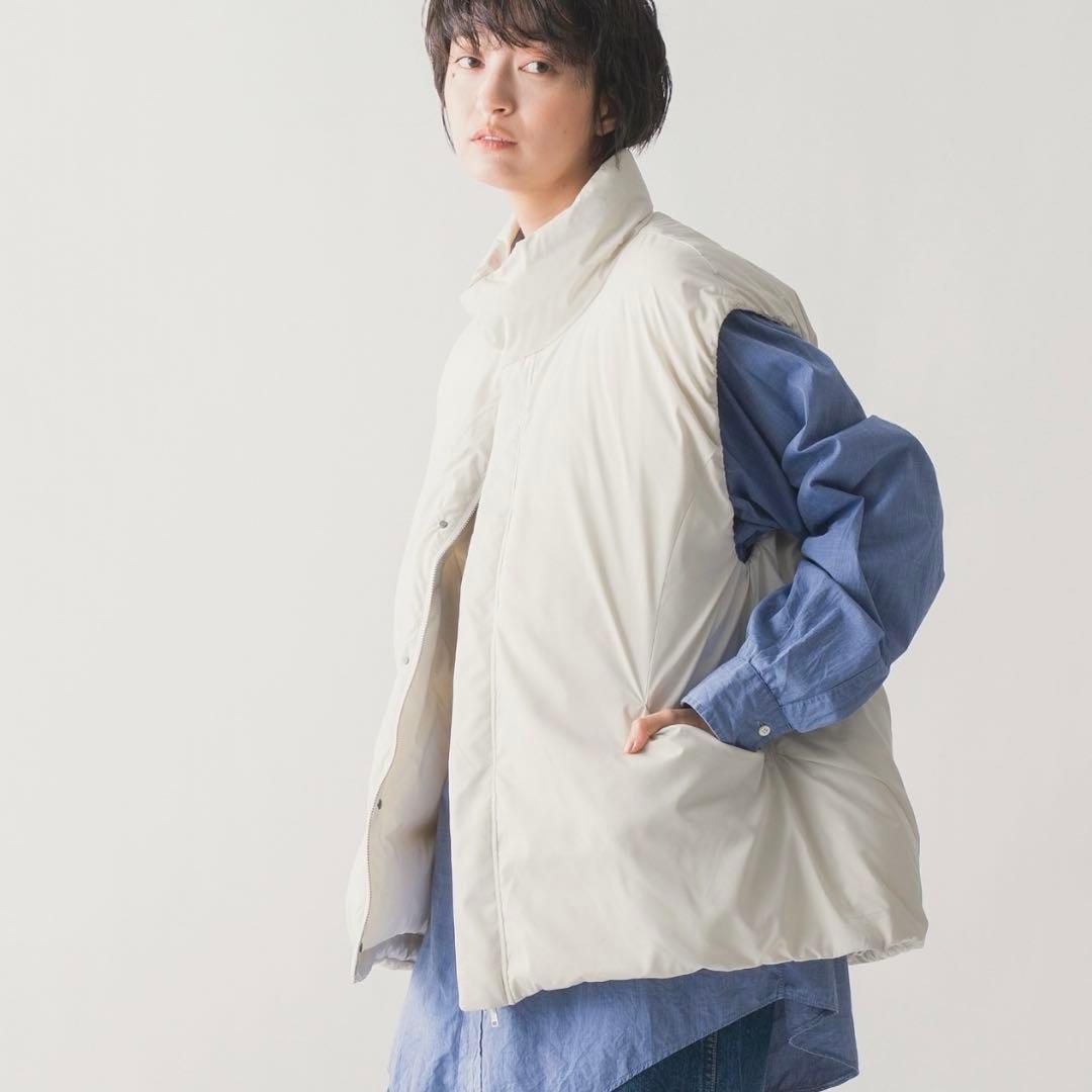 miffew ダウンベスト ホワイト サイズ1