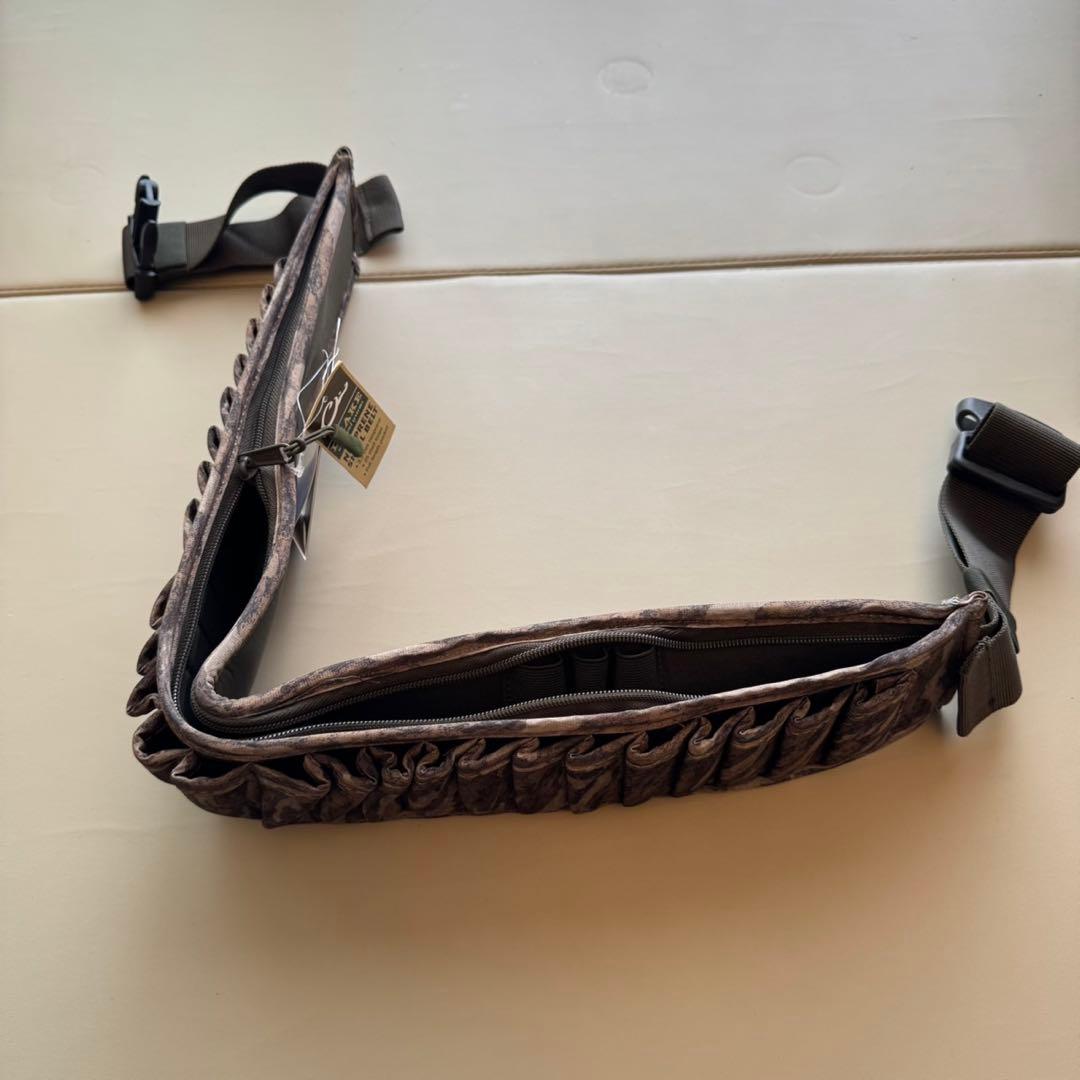 狩猟用弾帯！12ゲージショットシェルホルダー　鴨猟　12番25発