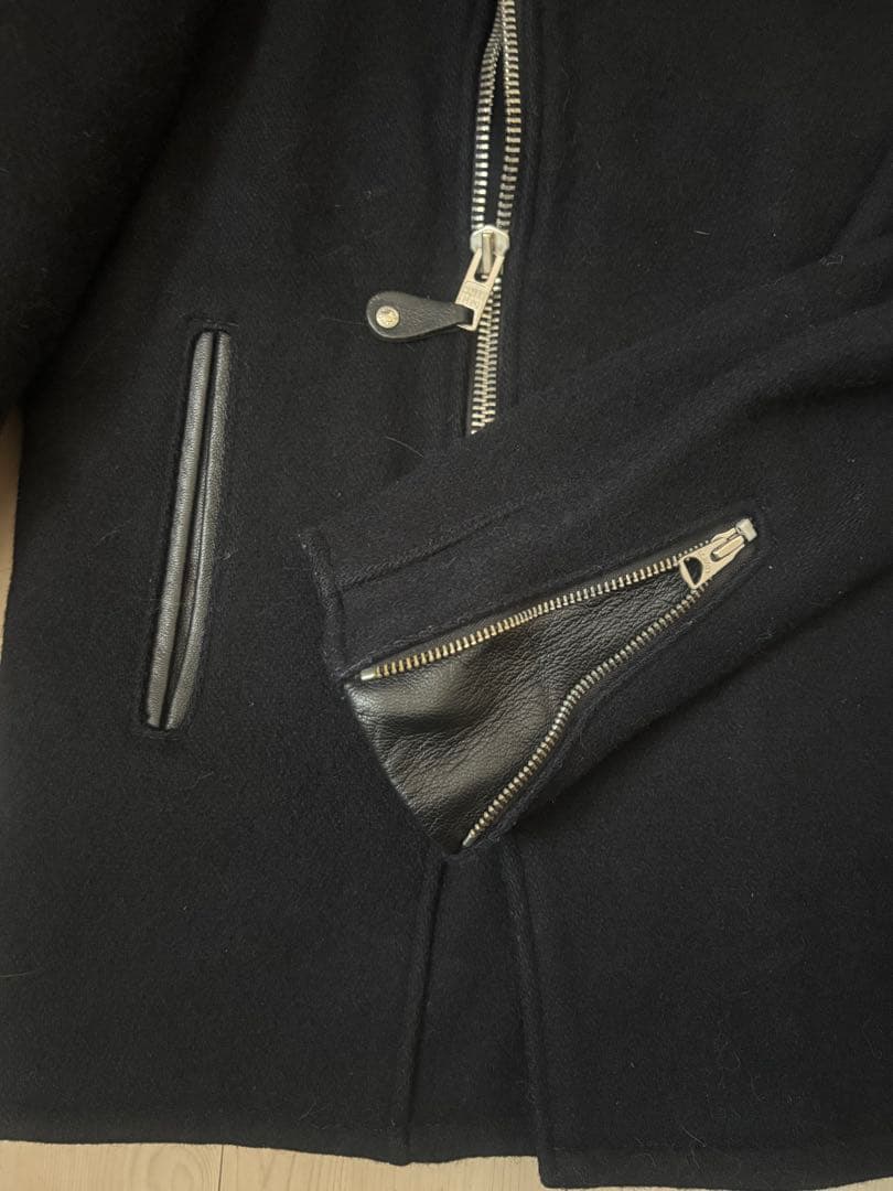 Schott ワンスター　769 メルトン ジップアップ ピーコート