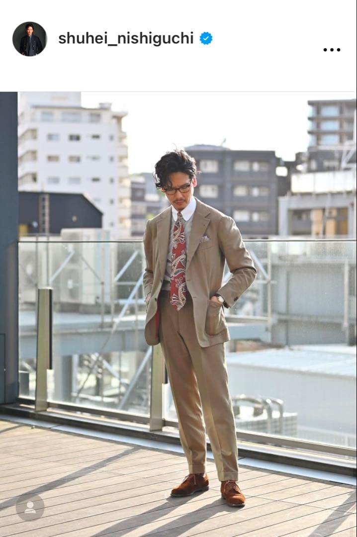 Holliday&Brown × BEAMS F ペイズリー柄ネクタイ