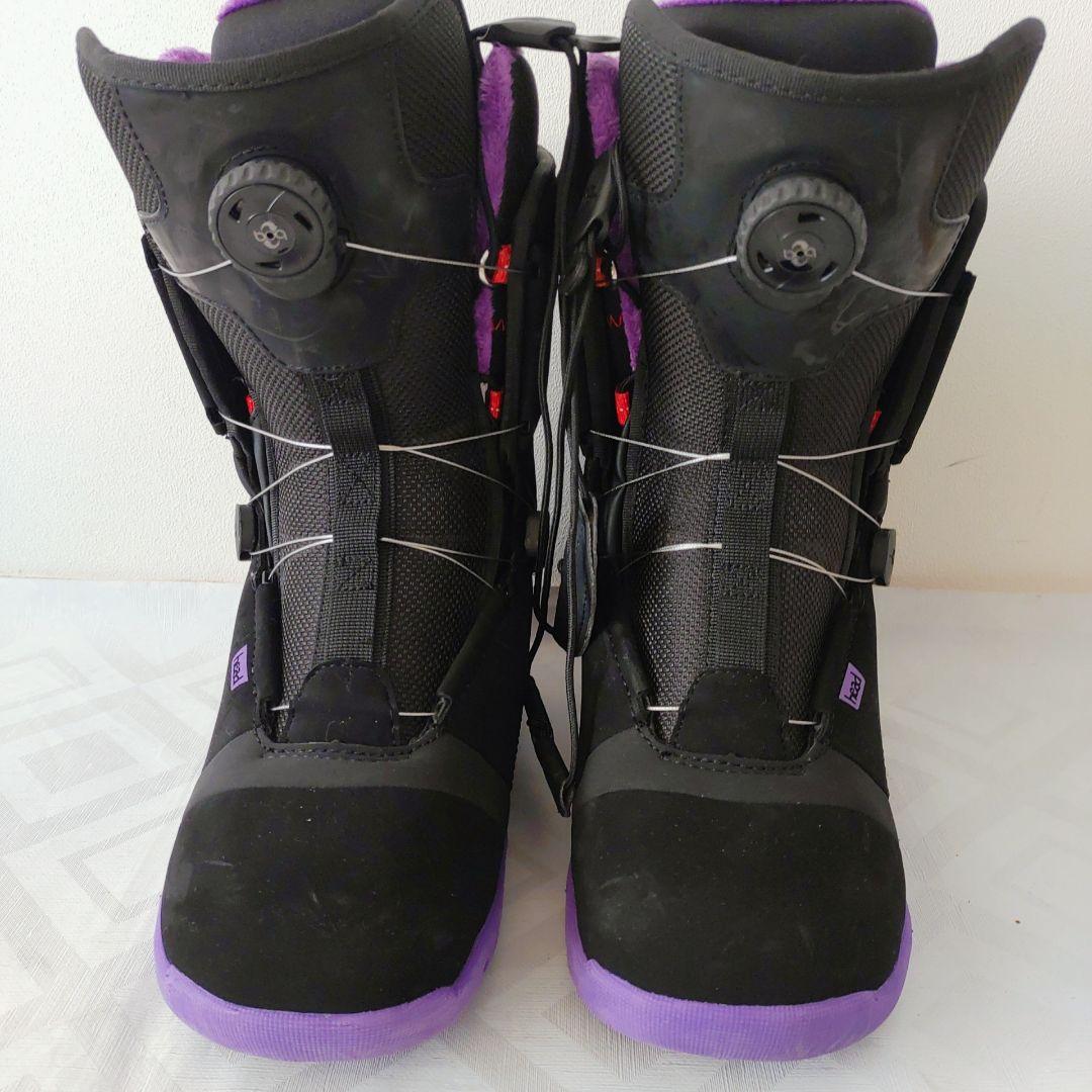 【美品】　HEAD two BOA 25㎝　スノーボードブーツ　レディース