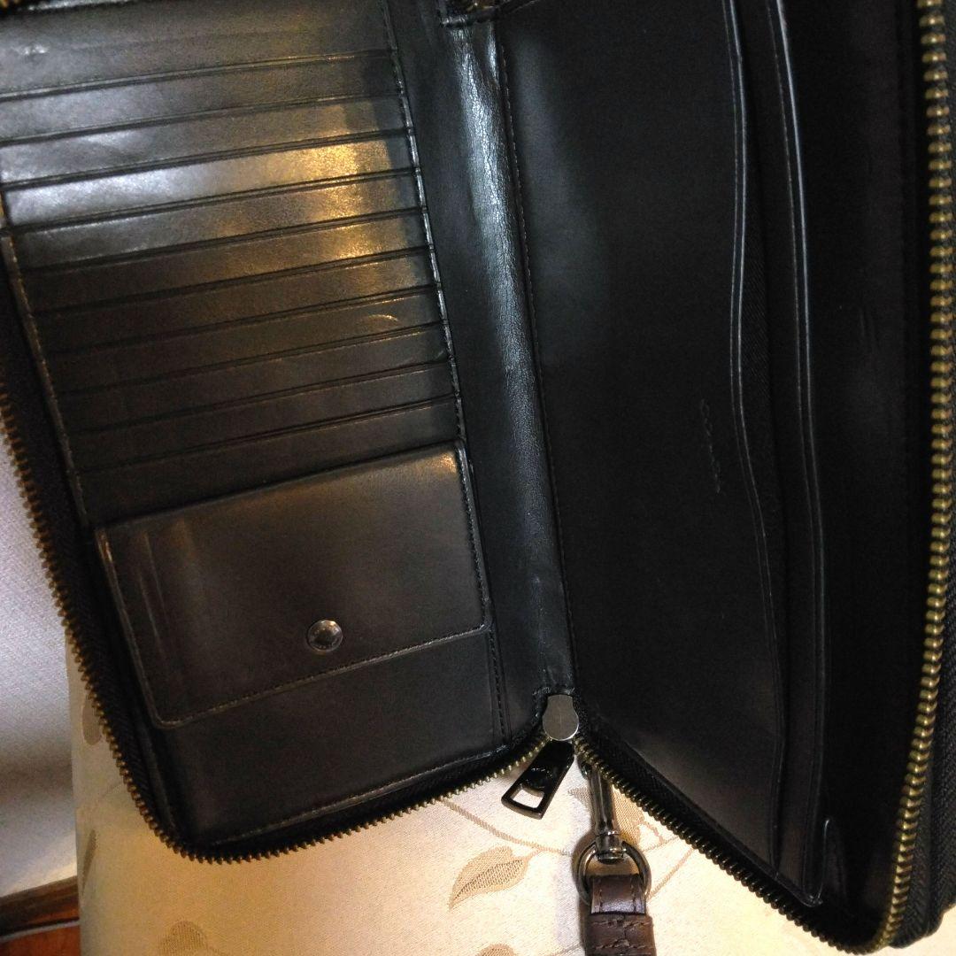 ✨最終お値下げ✨極美品　コーチメンズダークブラウン レザー バッグ