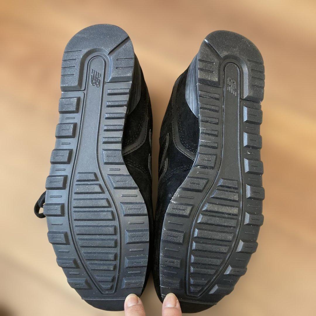 ニューバランス　オールブラック996 24.5センチ　美品