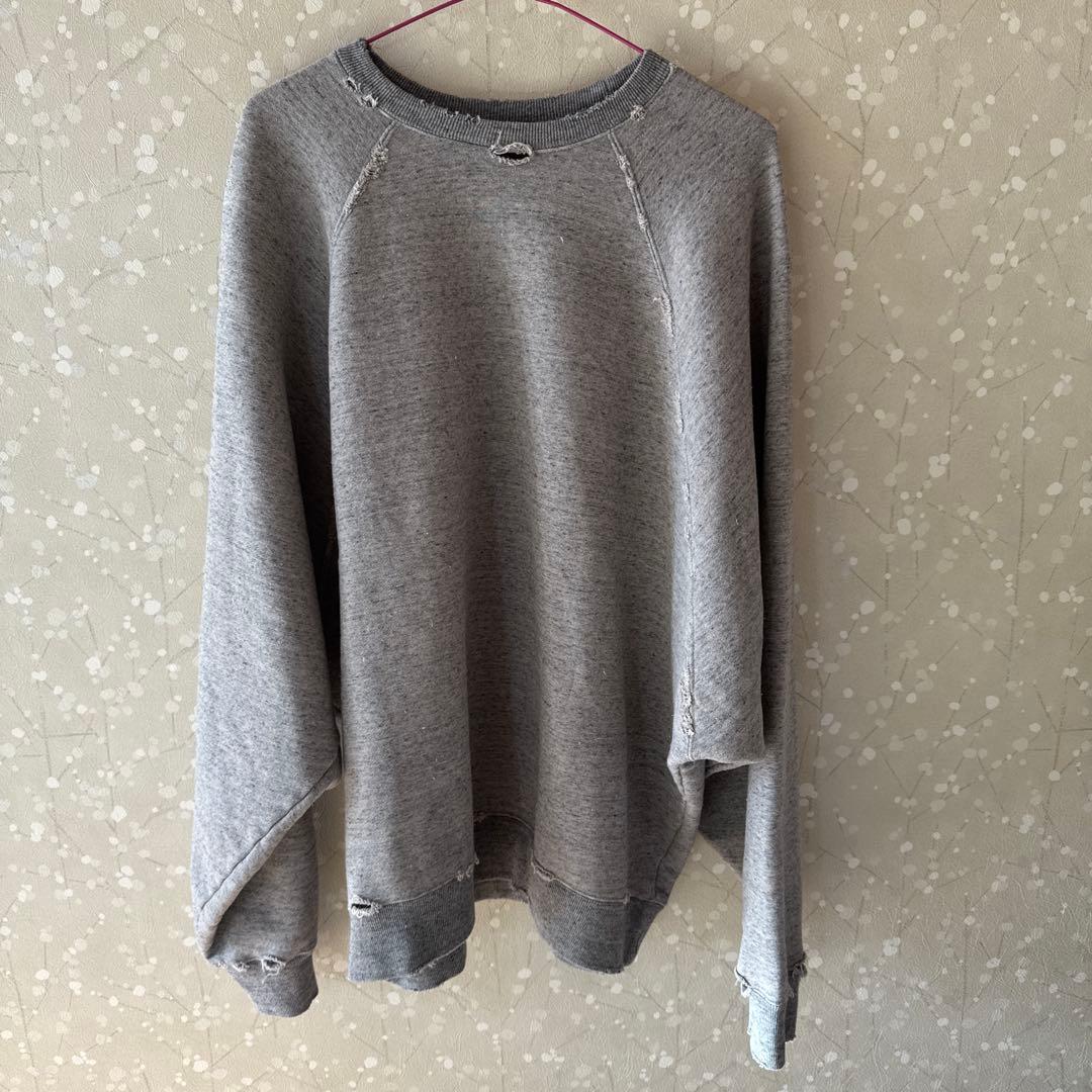 LON 館かおり　TWO SIDE SWEATSHIRT#04gray
