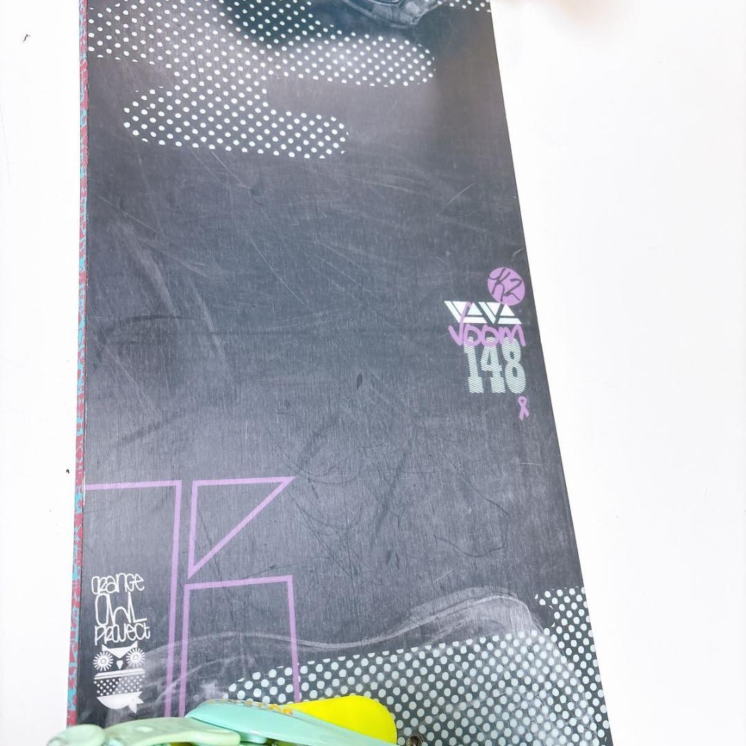 【初心者おすすめ 】 K2 Burton スノーボード　セット 148cm