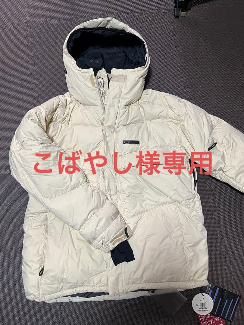 Oakley ダウンジャケット M アイボリー