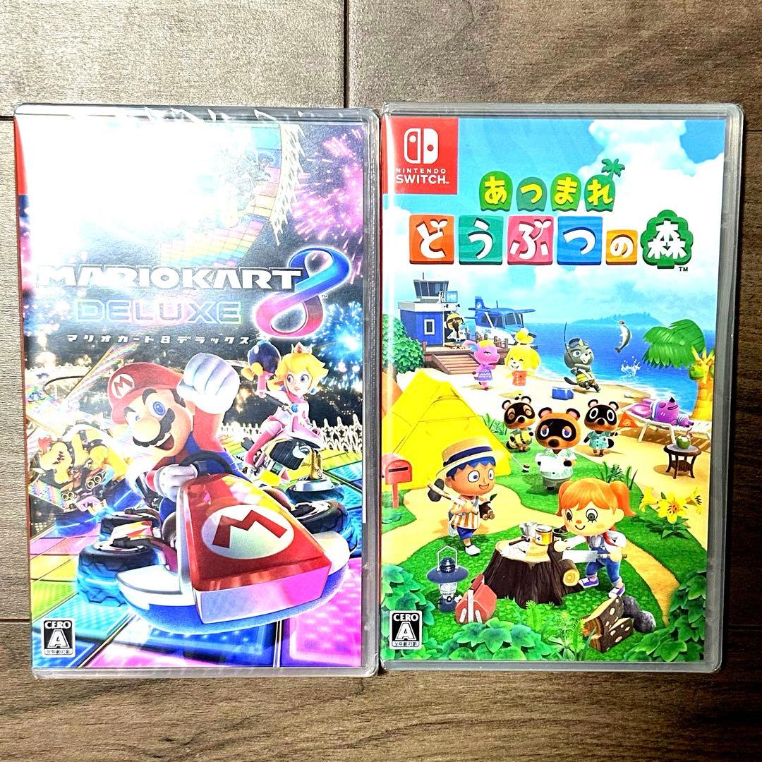 Nintendo Switch　あつまれ　どうぶつの森　マリオカート