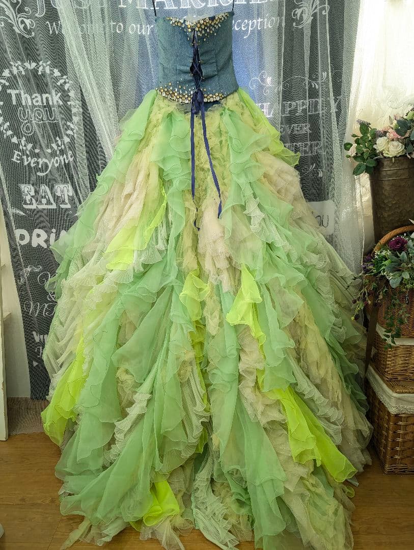 MOUSSY　 カラードレス　2way カラードレス マウジー