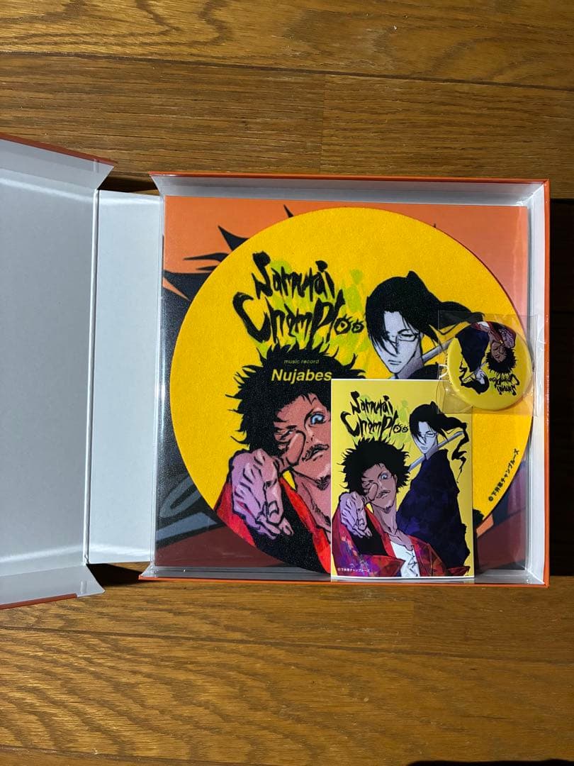 【ミドリ】 サムライチャンプルー レコード　7incbox 開封済み