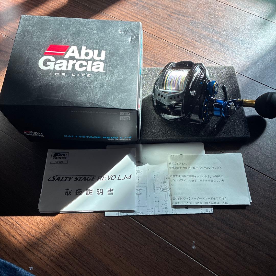 Abu Garcia SALTY STAGE REVO LJ4-L ベイトリール