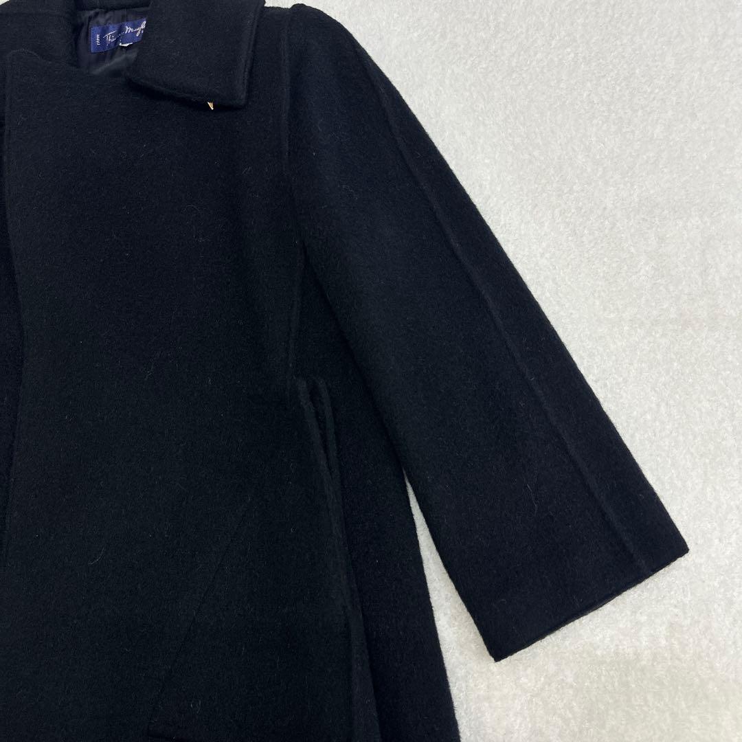 ティエリーミュグレー　アルパカ ウール ロングコート 購入タグ　予備部品付き
