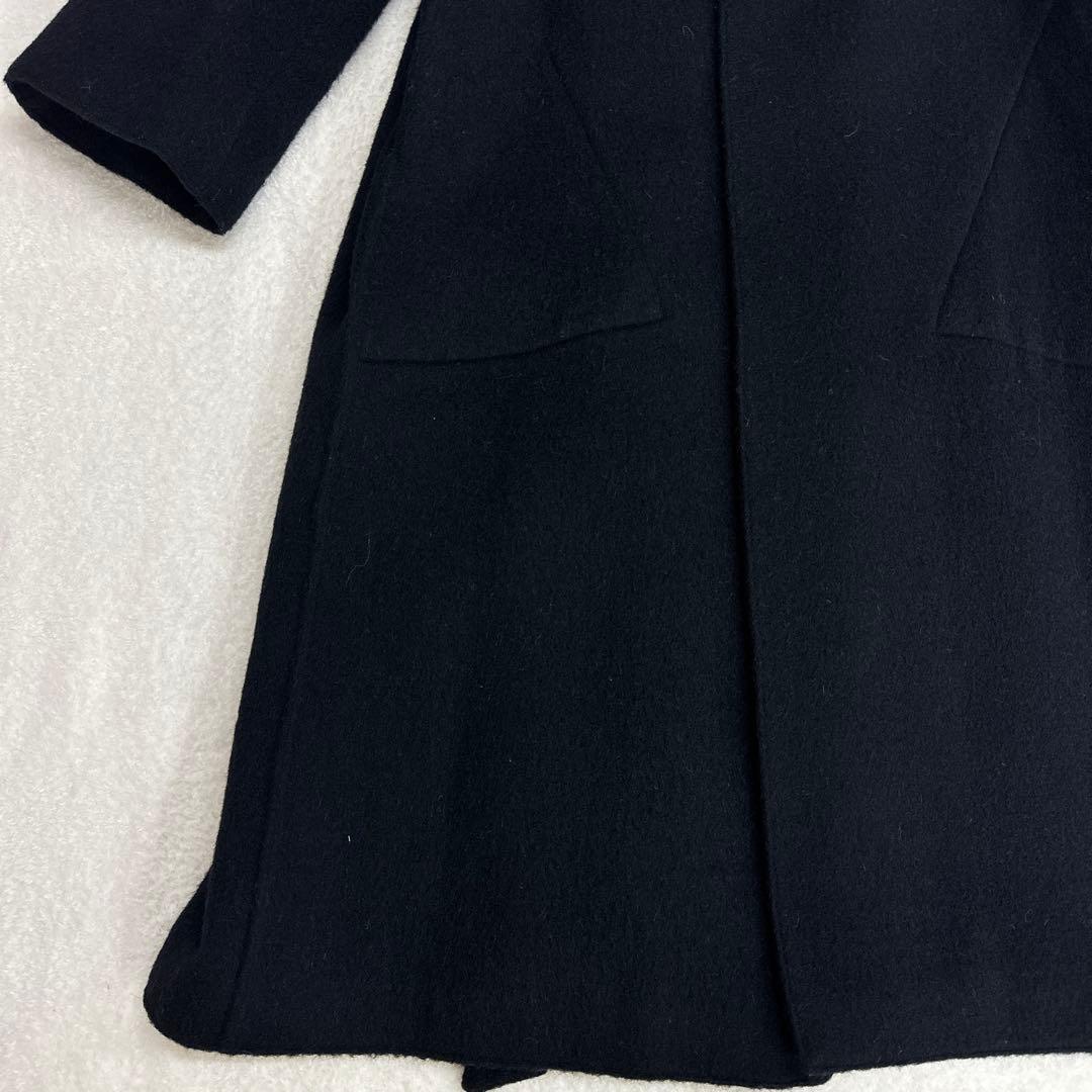 ティエリーミュグレー　アルパカ ウール ロングコート 購入タグ　予備部品付き