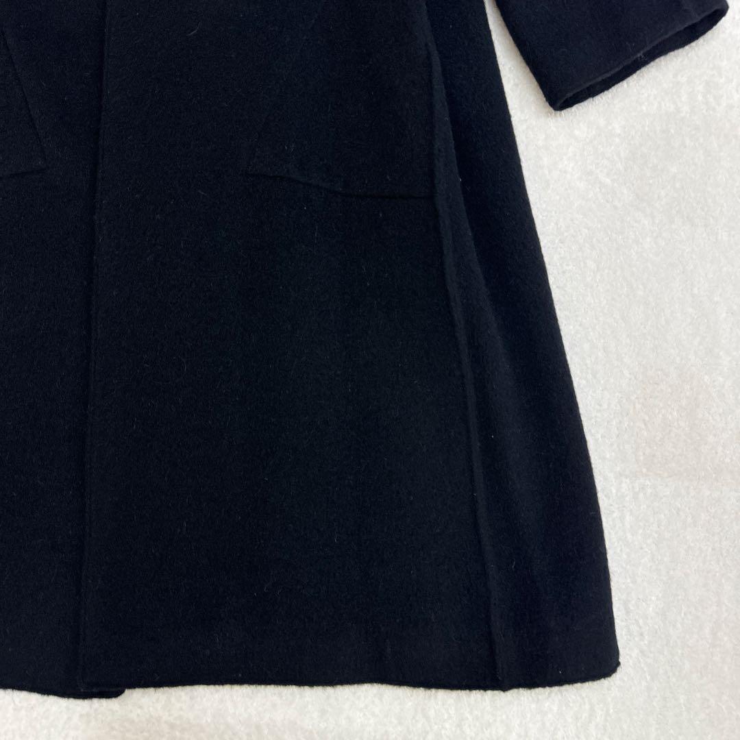 ティエリーミュグレー　アルパカ ウール ロングコート 購入タグ　予備部品付き