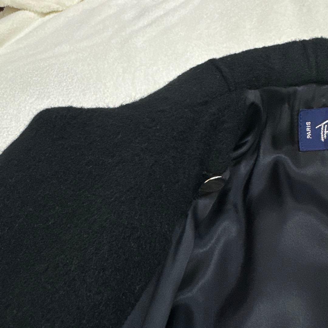 ティエリーミュグレー　アルパカ ウール ロングコート 購入タグ　予備部品付き