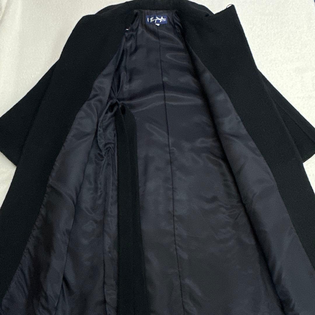 ティエリーミュグレー　アルパカ ウール ロングコート 購入タグ　予備部品付き