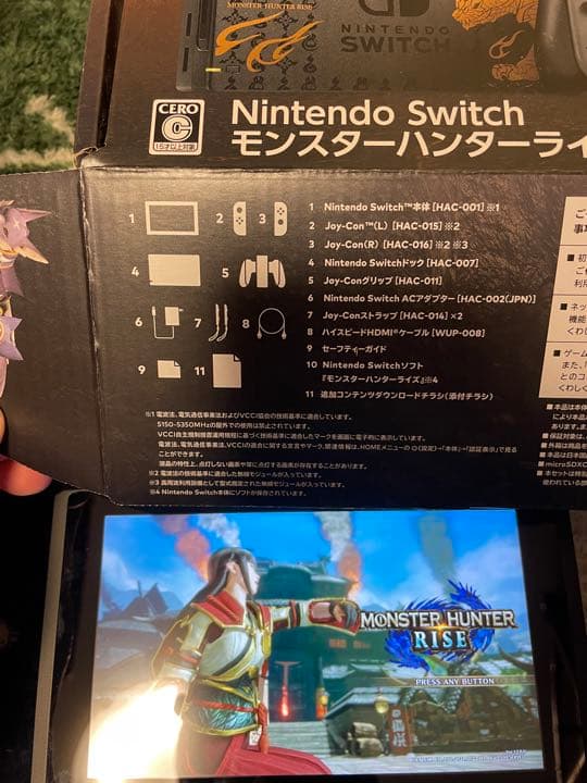 Nintendo Switch モンスターハンターライズサンブレイク