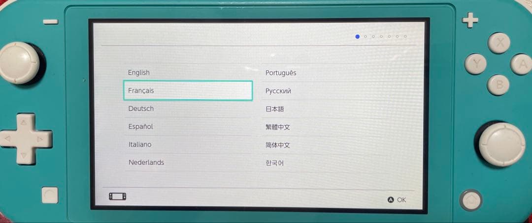 Nintendo Switch Lite ターコイズ ジャンク品 合馬