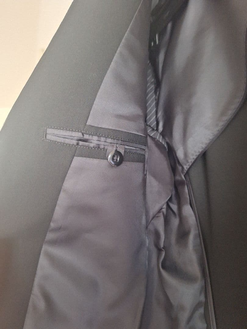 スーツセレクト　セットアップスーツ　Y5　ブラック