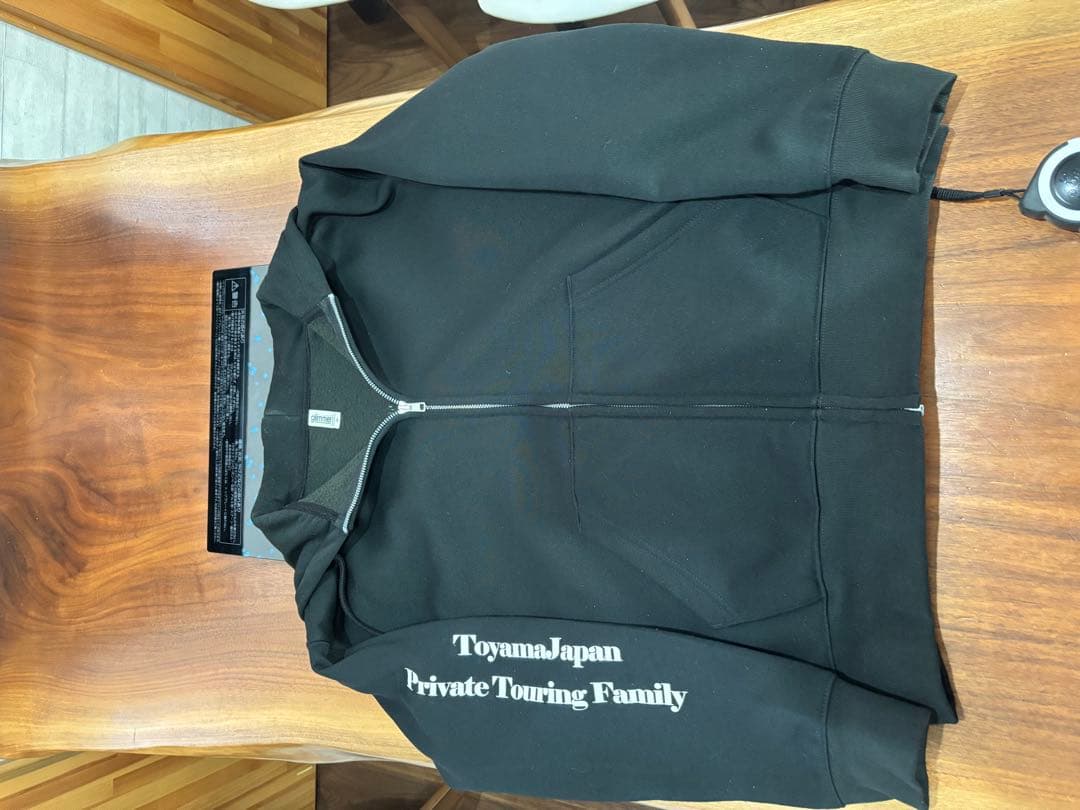 カワサキZ1Z2 Z400FX パーカー　黒　サイズM