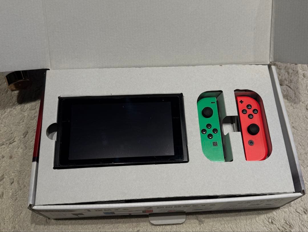 Nintendo Switch 本体 青/オレンジ/緑/赤