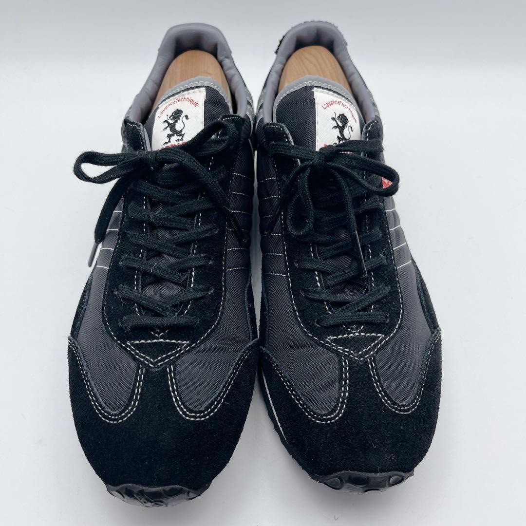 極美品✨PATRICK パトリック スタジアム 黒 スニーカー 39 24.5