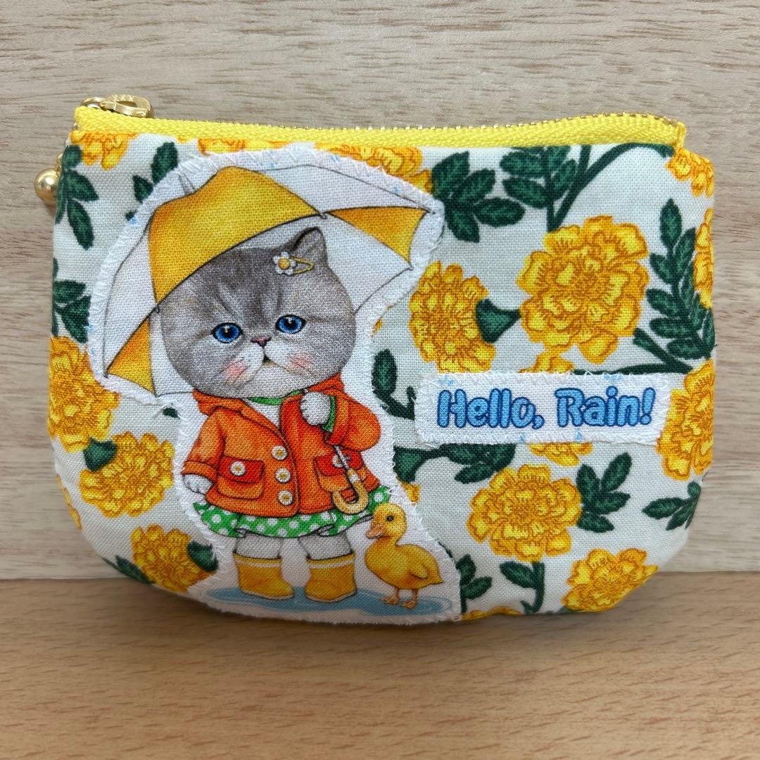 ハンドメイド　ころりんミニミニポーチ　コヤンイサムチョン☆両面ルミちゃん☆