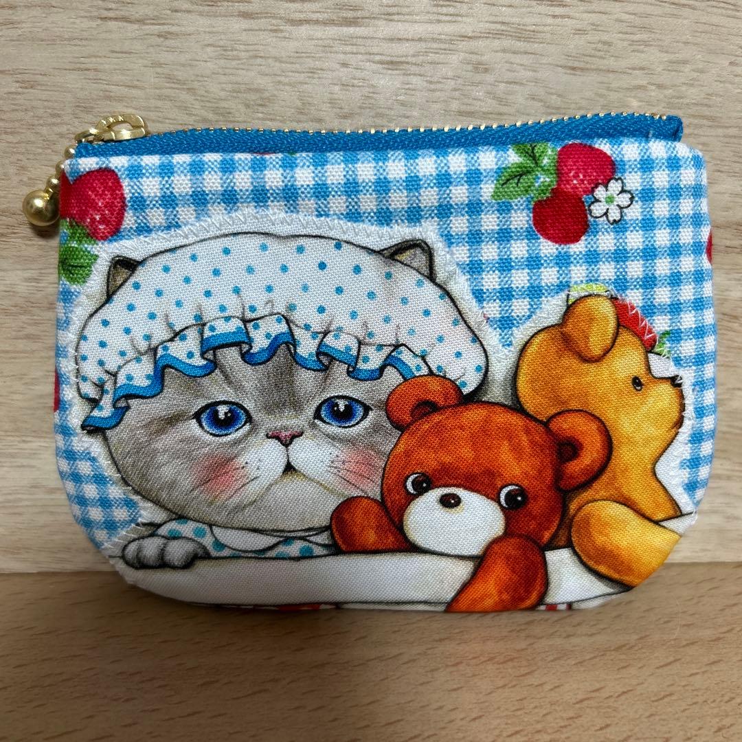 ハンドメイド　ころりんミニミニポーチ　コヤンイサムチョン☆両面ルミちゃん☆