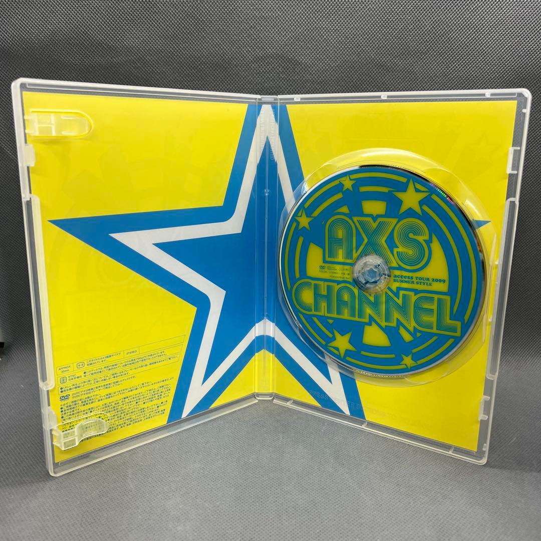 AXSCHANNEL TOUR2009 SUMMER STYLE DVD貴水博之