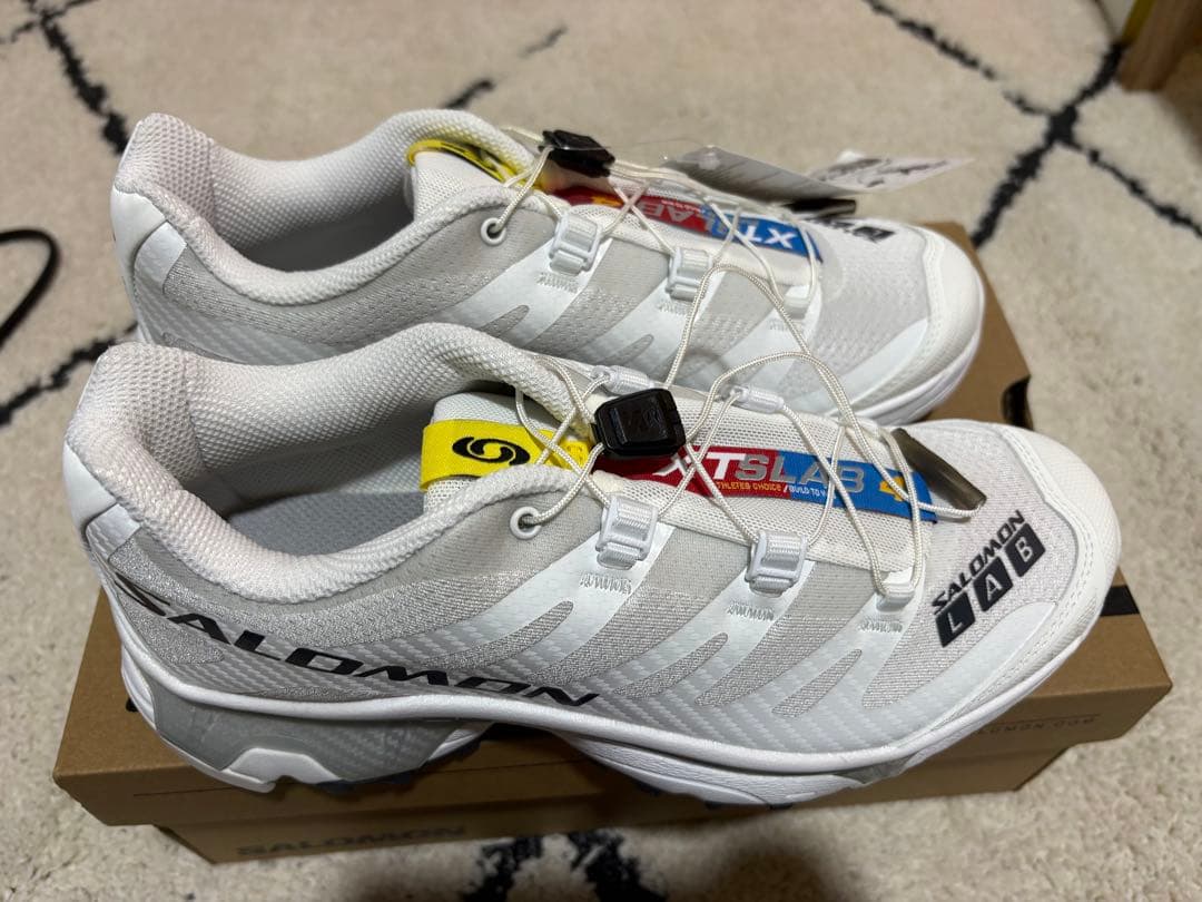 SALOMON XT-4 OG ホワイト スニーカー　24.5cm
