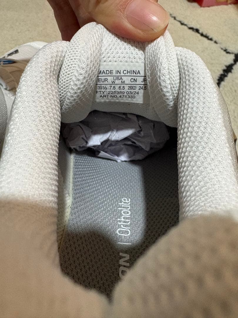 SALOMON XT-4 OG ホワイト スニーカー　24.5cm