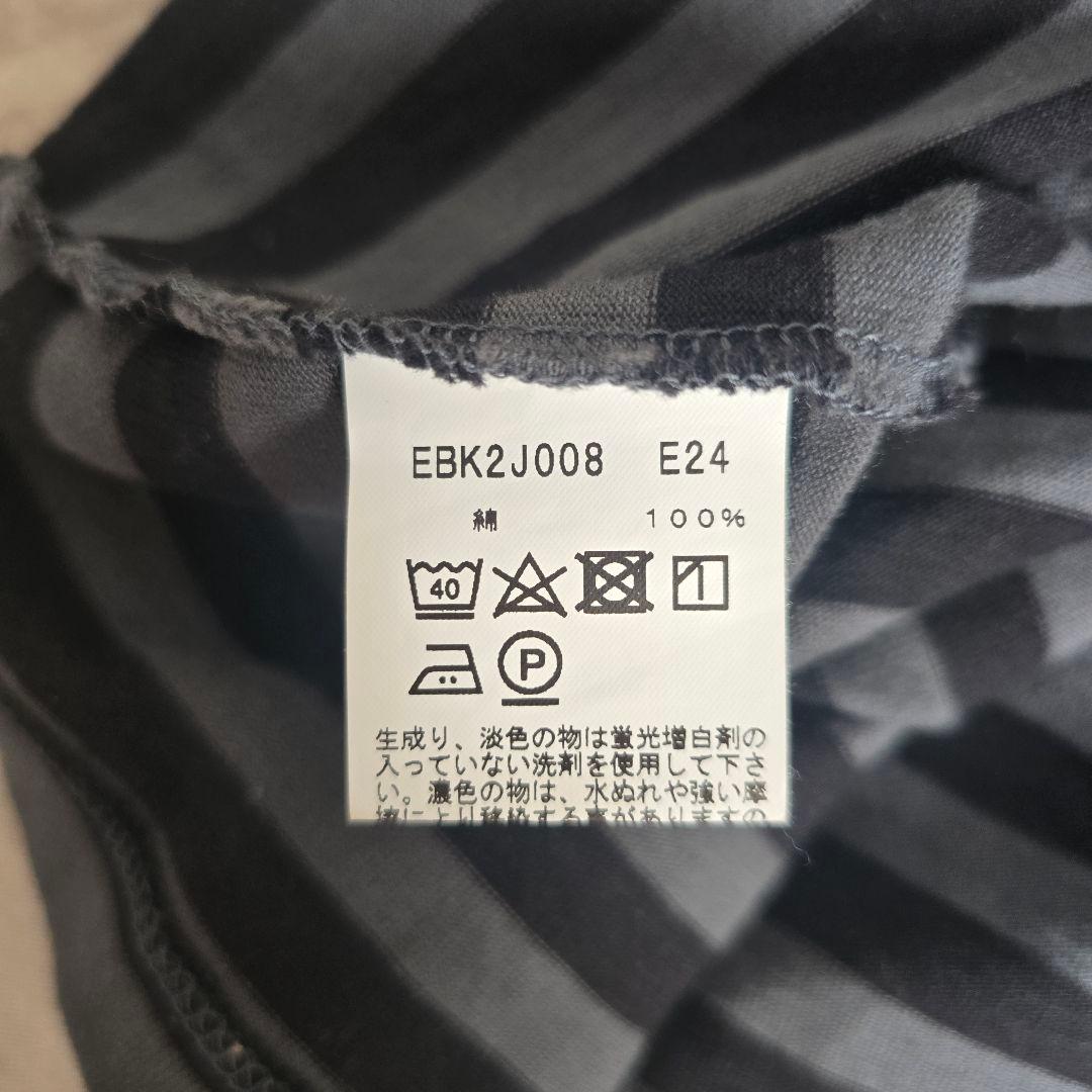 Web限定 agnès b. ボーダーカットソー　サイズL　ボートネック